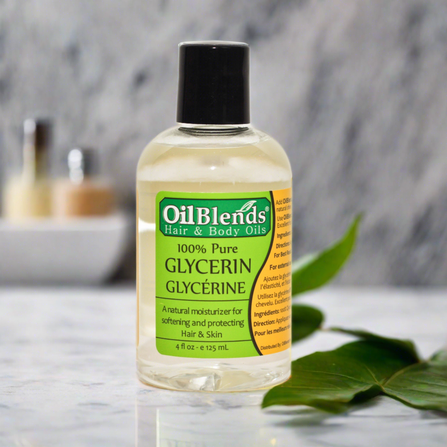 OilBlends 100% Glycerin, kosher, vegan, use as a natural moisturizer, skin lightening, extra moisturizing for dry skin, dry hair, add to body lotion to enhance skin texture, add to fade cream to remove dark marks and dark spots, hyperpigmentation, soaps that heal, uncle benney's