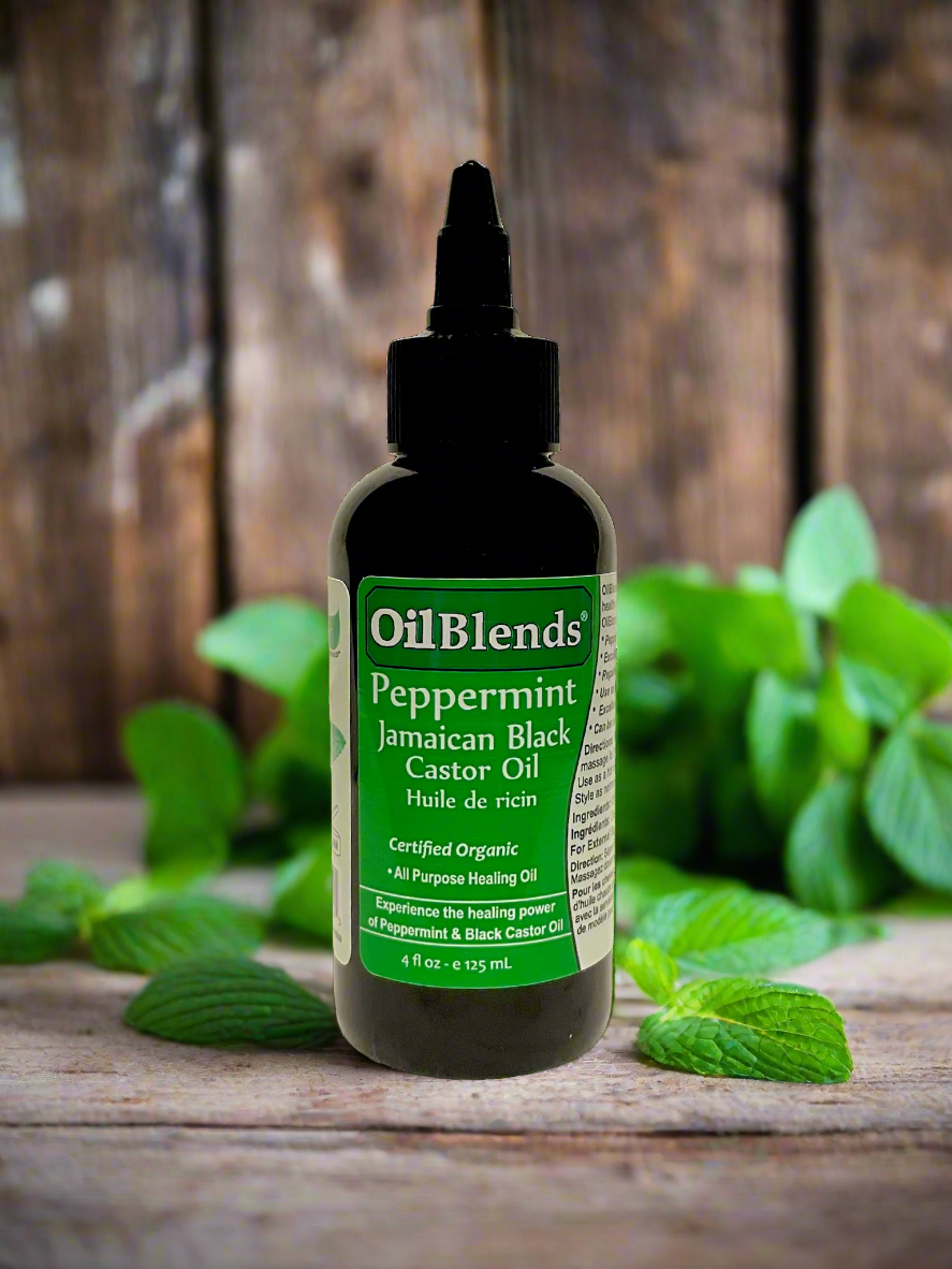 Scalp Health and Anti-Dandruff Properties: Both Jamaican Black Castor Oil and peppermint oil have anti-inflammatory and antimicrobial properties that may benefit the scalp.
Peppermint's natural antiseptic properties may help address dandruff and soothe an itchy scalp.
Regular use of this combination may contribute to a healthier scalp environment, supporting overall hair health.