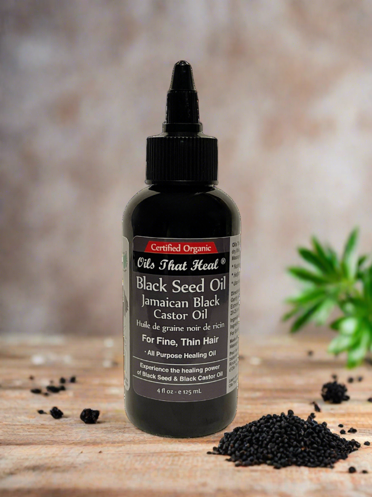 black seed oil for plantar fasciitis Black Seed Jamaican Black Castor Oil - for Fine or Thinning Hair - 4 o – OilBlends