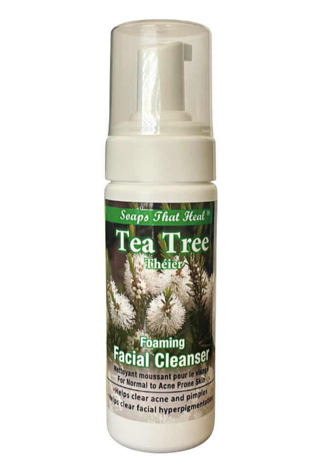 soaps that heal tea tree foaming facial cleanser rejuvenate natural, turmeric skincare product, foaming cleanser vegan friendly, hyperpigmentation, dark marks, dark spots, acne prone skin, uncle benney's, soaps that heal, oilblends, oil blends, spot remover, dark spot remover, face wash, foaming face wash, dark spot treatment, anti-bacterial,heals the skin,clears dirt, impurities, in-grown hair, Control  Acne & Acne-Prone Skin, Pimples, Blackheads, and Ingrown Hair,plant derived beauty,plant powered beauty