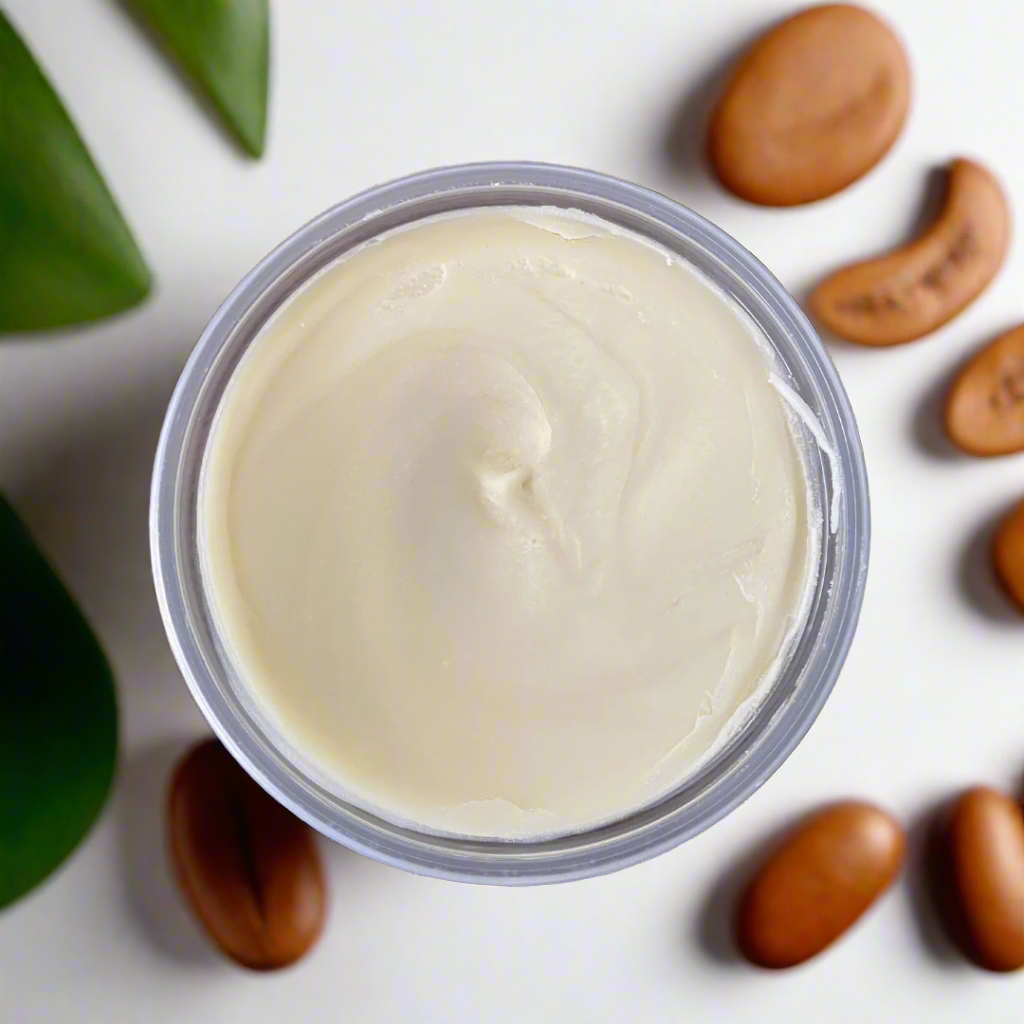 Uncle Benney's Premium Quality Organic White Shea Butter is Non-Greasy & Fast Absorbing – Melts effortlessly into the skin without clogging pores or leaving a heavy residue. made from real shea pods, made from shea beans, made from shea nut, oilblends products
