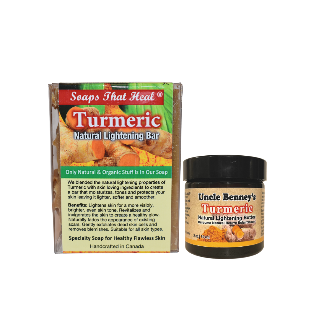 Turmeric Butter & Soap Bar Combo - 2oz