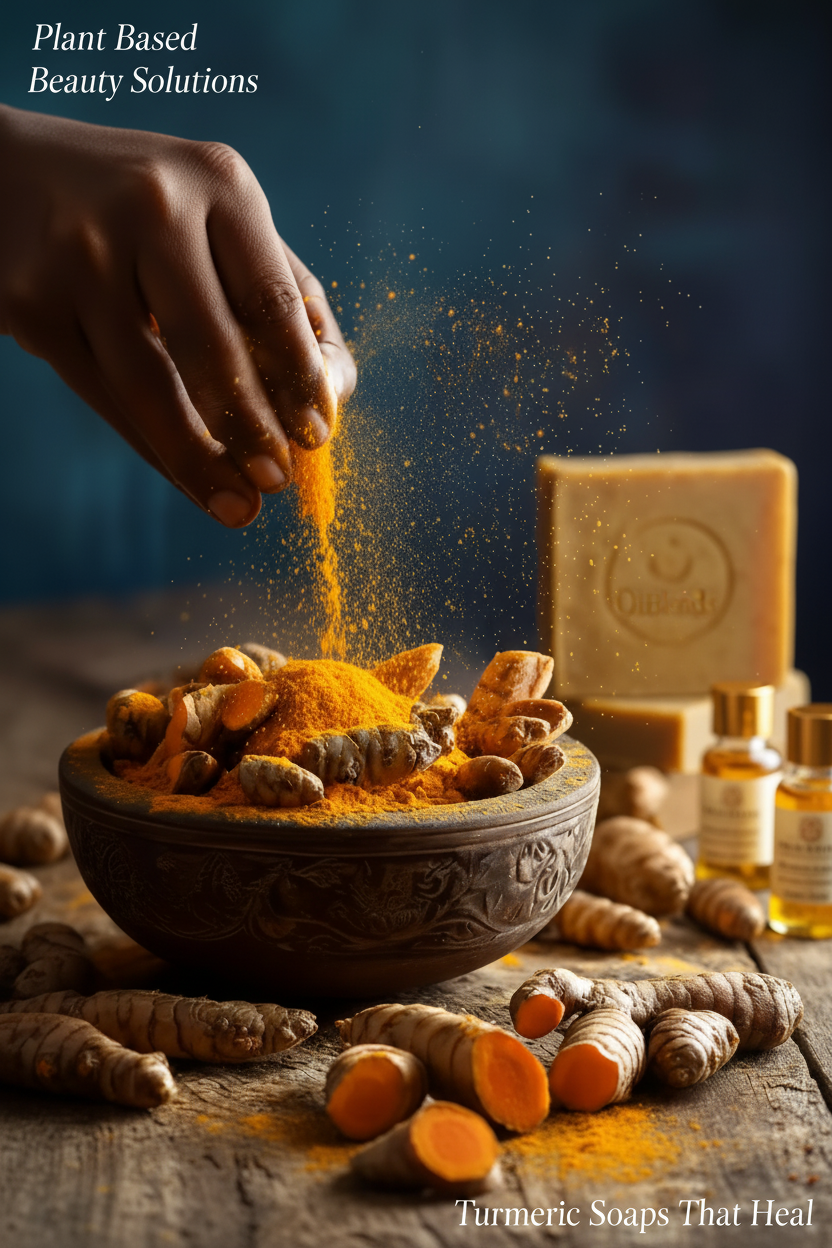 turmeric spices, soaps that heal, turmeric soaps, the best soap ingredients, plant based products, uncle benneys, oilblends, 