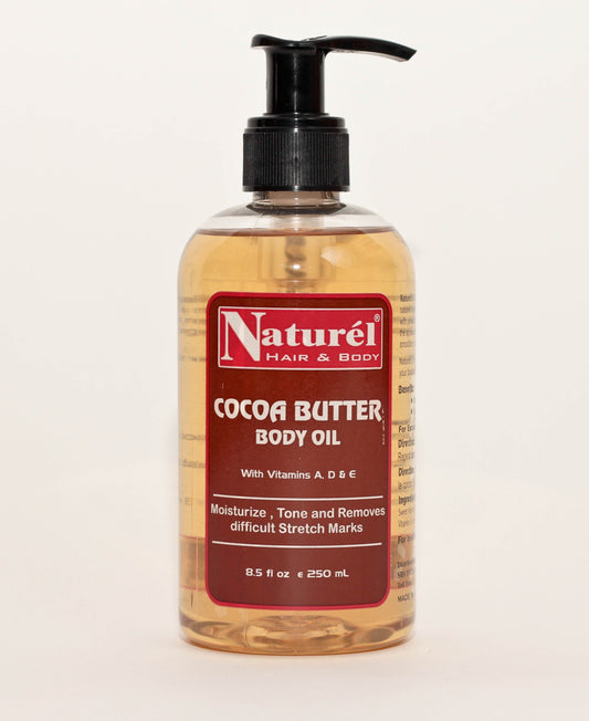 naturel hair and body oil Cocoa Butter Body Oil with Vitamins A, D & E - Hydrating Skin Care for Stretch Marks, Dryness, and Radiance, oilblends pure cocoa butter oil, uncle benney's products, soaps that heal cocoa butter, cocoa butter for stretch marks, palmers cocoa butter