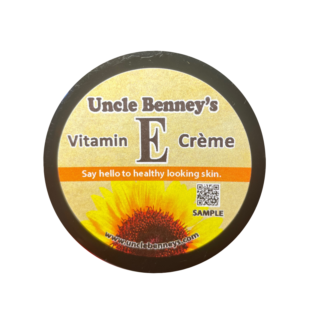 FREE Sample - Uncle Benney's Vitamin E Face Crème - Remove dark marks and maintain healthy skin