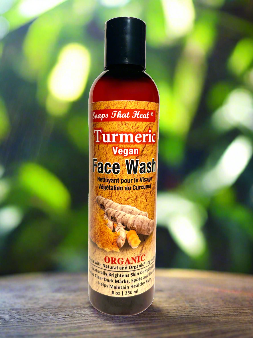 Turmeric Vegan Face Wash - helps maintain healthy skin