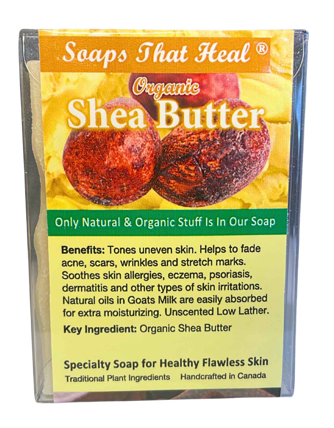 Barre éclaircissante naturelle au curcuma - savon correcteur de peau, exfolie naturellement les peaux mortes et unifie le teint