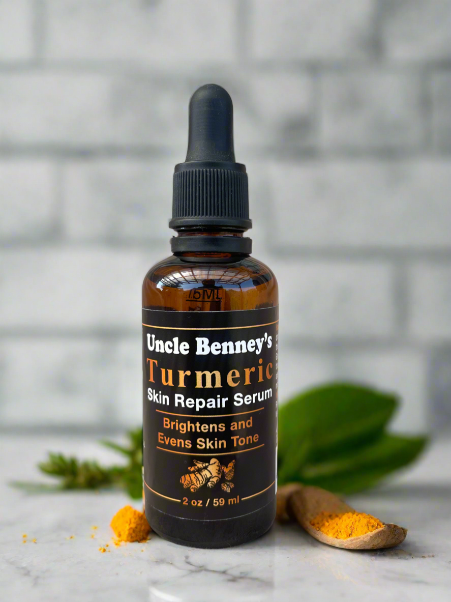 Turmeric Skin Repair Serum,Turmeric serum for dark spots and hyperpigmentation,does turmeric serum really work for dark spots,How long does turmeric serum take to show results,Benefits of Turmeric Serum for Hyperpigmentation,soaps that heal,uncle benney's,oilblends,oil blends,plant-based skincare,fade dark spots, natural skincare,glowing skin,natural plant-based dark spot treatment,Which turmeric serum is best for hyperpigmentation,Ontario, Quebec, British Columbia, Alberta, Manitoba, Saskatchewan, NS