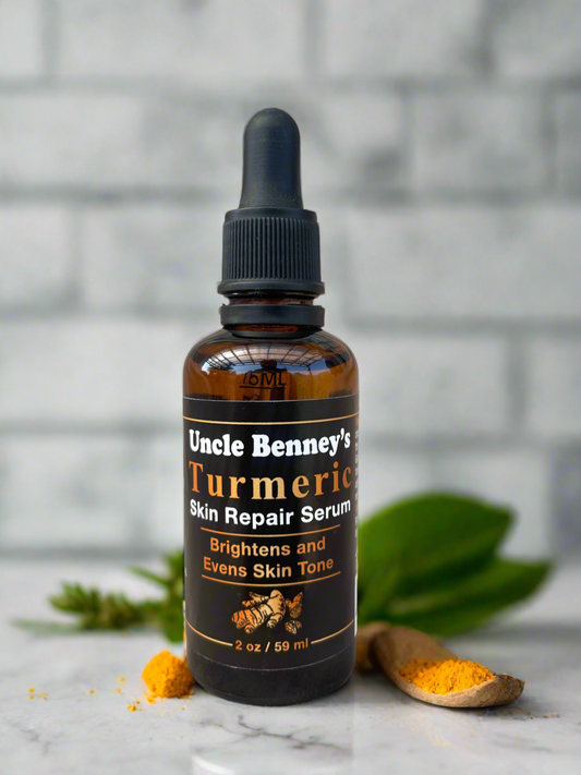 Turmeric Skin Repair Serum,for Turmeric serum for dark spots and hyperpigmentation,does turmeric serum really work for dark spots,How long does turmeric serum take to show results,Benefits of Turmeric Serum for Hyperpigmentation,soaps that heal,uncle benney's,oilblends,oil blends,plant-based skincare,fade dark spots, natural skincare,glowing skin,natural plant-based dark spot treatment,Which turmeric serum is best for hyperpigmentation,