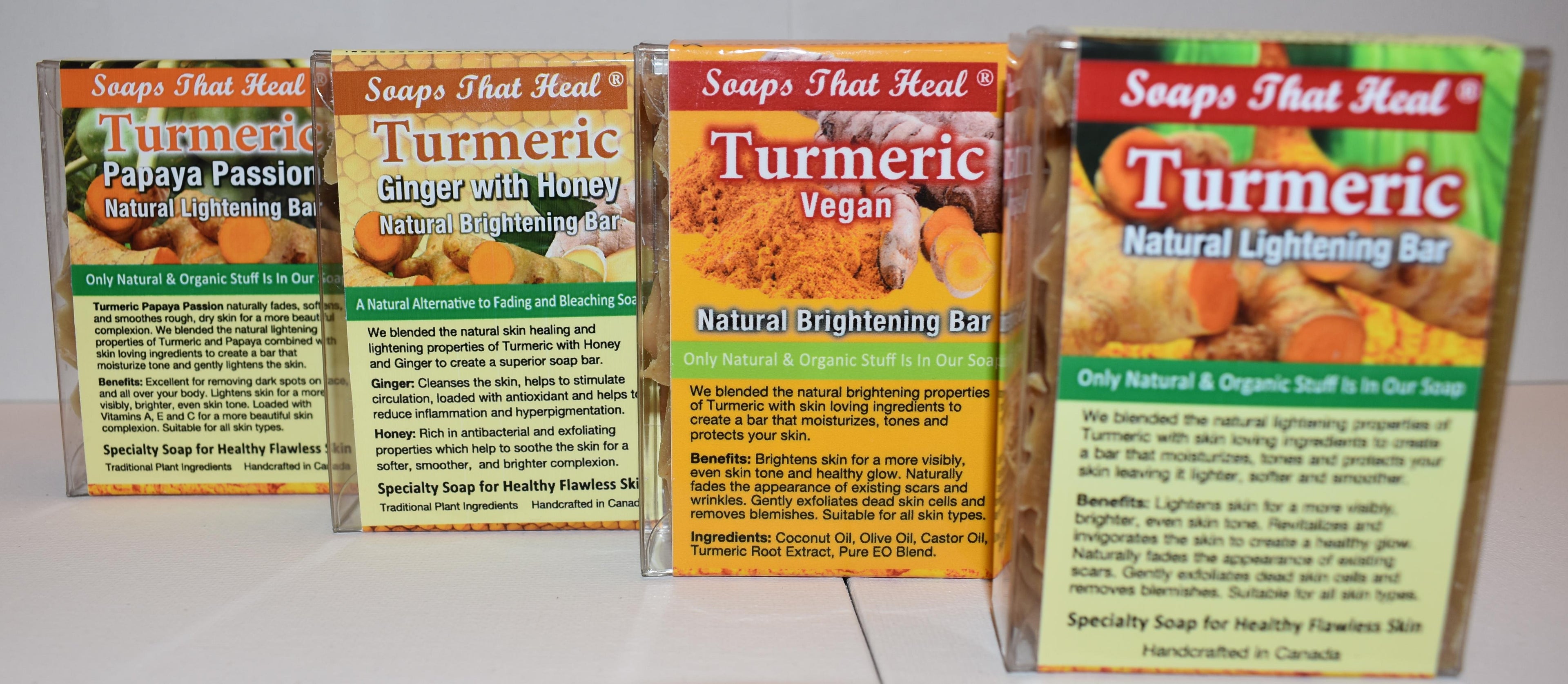 what are the benefits of turmeric for the skin, turmeric natural lightening soap, soaps that heal