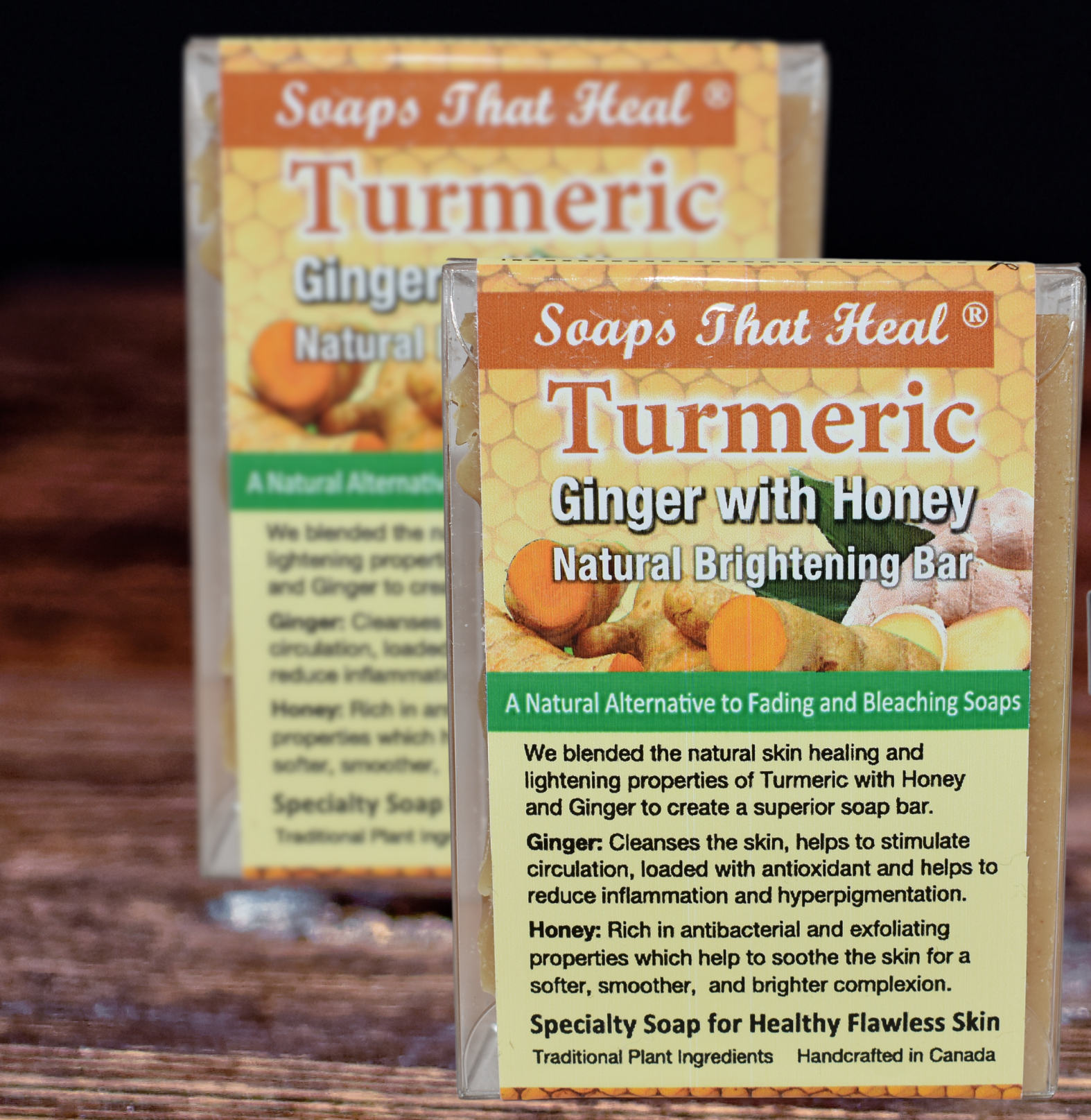 soaps that heal turmeric natural ginger with honey natural brightening bar how to naturally brighten your skin, plant based body soaps, organic face soaps for glowing skin, oilblends skincare products, soaps that heal raw organic and vegan soaps
