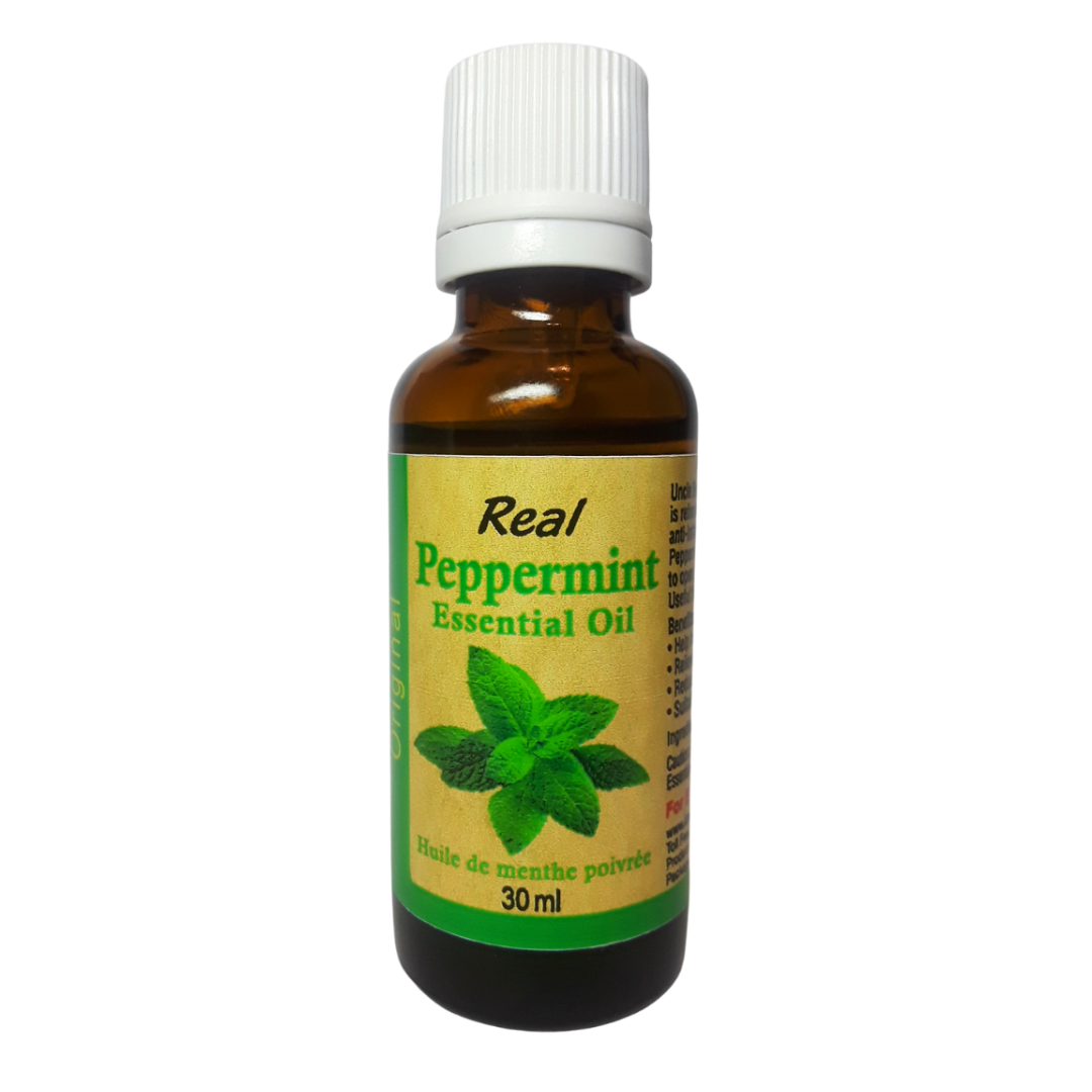 Uncle Benney's Peppermint Essential Oil OilBlends Traditional Plant