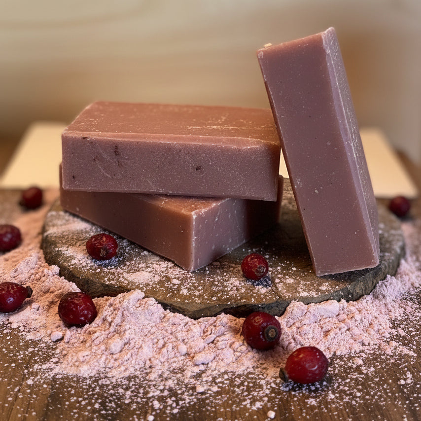 Superfine French Dark Red Clay - Soap supplies,Soap supplies Canada, skin purifying and skin brightening, soaps that heal Rosehip French Clay Soap 