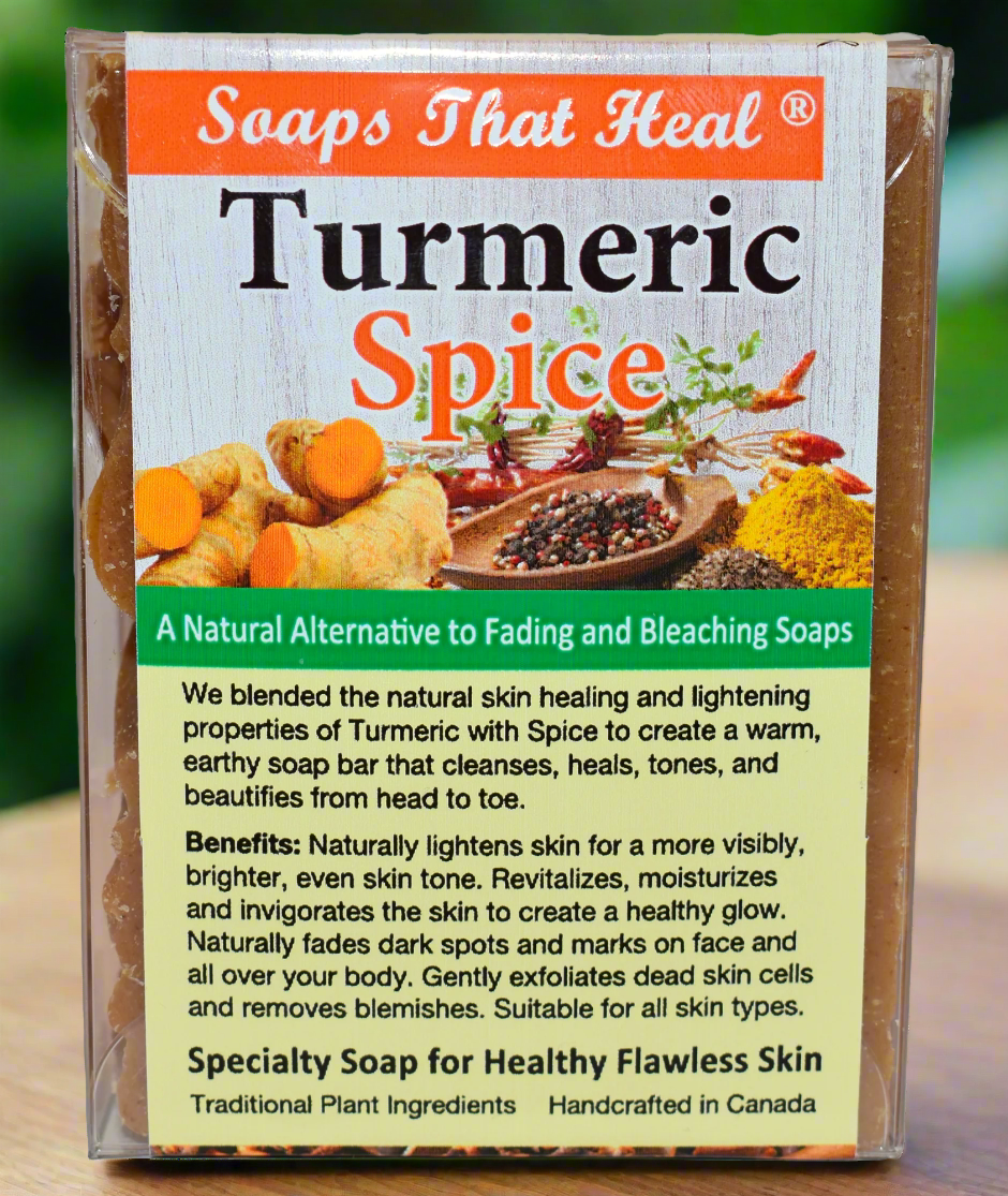 soaps that heal turmeric spice soap, natural lightening, natural alternatives to whitening creams,fade creams,bleaching creams,Remove Dark Spots and Acne,aspen kay,Healthy Skin, Natural Products Skin Care, problem skin,Turmeric Soap,the best body soap,saje,soaps that heal,healing soap, how to get rid of dark marks and spots,whitening soaps,lightening soaps,how to get rid of hyperpigmentation, best turmeric soap,oilblends,uncle benney's,soaps that heal,cold press,plant-based soaps,cold pressed soaps
