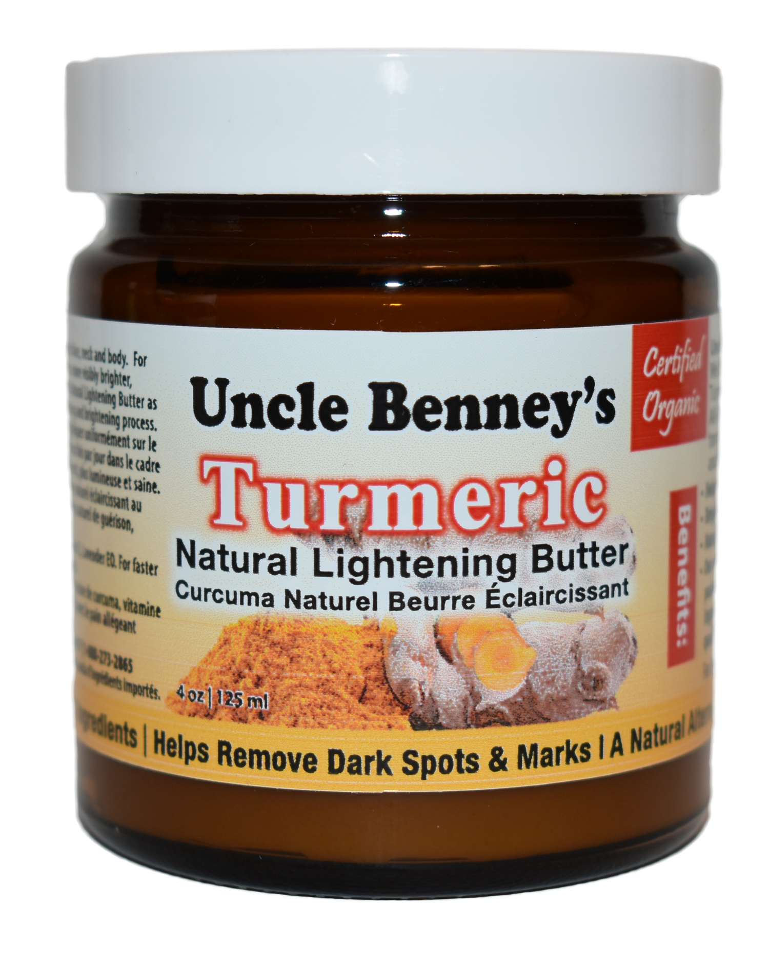uncle benney's tumeric butter Natural beauty solutions for normal to extremely dry or damaged skin, facial hyperpigmentation, dark marks & spots, acne, eczema and skin problems